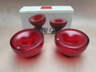 Menu salt & pepper shaker red - Pernille Vea - Danish Design