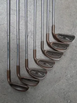 Ping Eye 2  Beryllium Copper black dot - 7pcs (3,5,7,8,9, W, S)