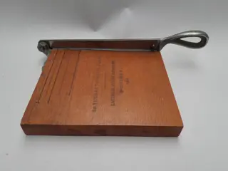 Vintage paper photo cutter. Small Kodak No. 1 trimming board