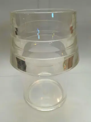 vintage Italian wine cooler - Champagne bucket - acrylic plexiglass - Alfio Di Bella