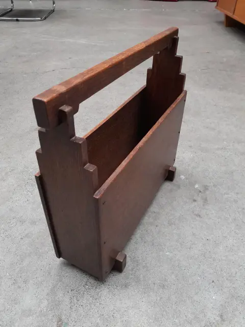Art Deco magazine rack - 1920s 1930s