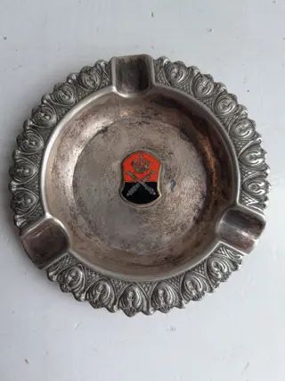 Vintage asbak artillerie - Nederlandse leger