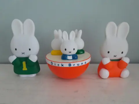 set van 3 x Nijntje speelgoed - Miffy - Dick Bruna