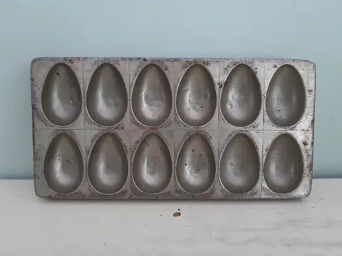 antique easter egg chocolate Mould Mold