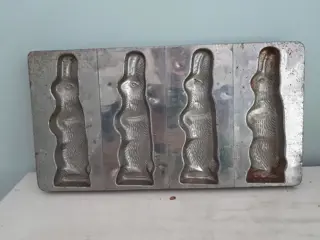 antique easter bunny chocolate Mould Mold - Bodderas Erndtebrück