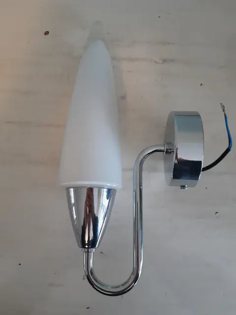vintage wandlamp Massive - 90s - glas