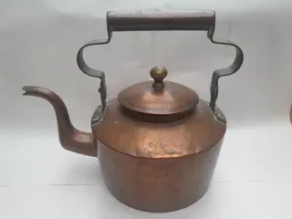 antieke koperen ketel - 4 liter - Frankrijk
