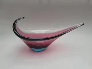 Vintage Murano glazen schaal