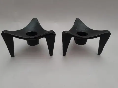 Vintage Triangle candle holder - Jens Quistgaard - set of 2