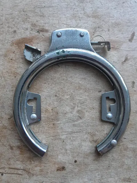 vintage fietsslot Pex - ringslot