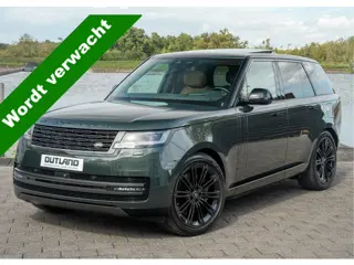 Land Rover Range Rover P550e Autobiography | VERWACHT | Belgravia Green Metallic | Cognac leder |  S