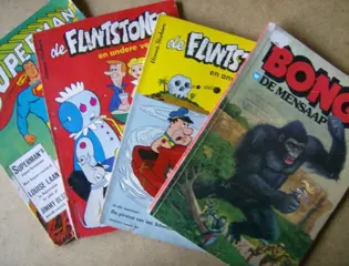 Bonga , flintstones , superman adv 2578