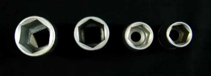 4 doppen v.dopsleutel,Padre,Nw,14/15/19/22mm,prof.kwaliteit