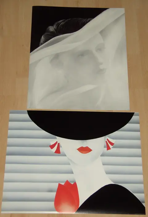 POSTER 50X40 CM DIVERSEN KUNST EN MUZIEK 13 stuks NIEUW