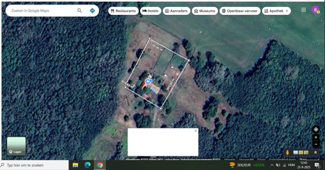 Boerderij midden in het bos voor het houden van paarden in Hongarije