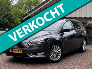 Ford Focus Wagon 1.0 125pk Titanium Wagon|RIJKLAAR|1EIG|NIEUWE D.RIEM|CAMERA|TREKHAAK|Dealer Onderho
