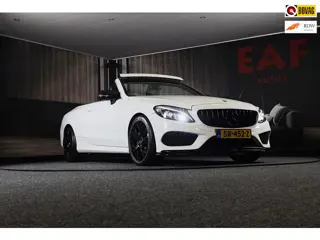 Mercedes-Benz C-klasse Cabrio 180 AMG Line / AUT / AIRSCARF / 360 Camera / Leder / Navi / Ecc / Led 