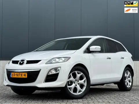 Mazda CX-7 2.3 DISI GT-L|XENON|6BAK|4X4|LEDER|STOELVERW|CAMERA|PSENSOR|ORIGINEEL NL|LAGE KM MET NAP|