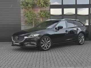 Mazda 6 Sportbreak 2.5 SkyActiv-G 194 Signature Schuifdak Trekhaak afneembaar Leren bekleding Naviga