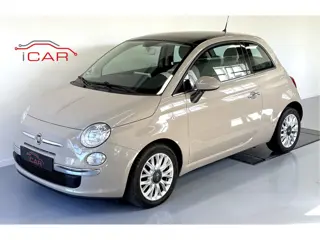 Fiat 500 0.9 TwinAir Cappuccino-Panorama-Gratis Carplay
