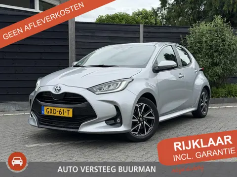 Toyota Yaris Dynamic 1.5 Hybrid 115PK e-CVT Automaat Navigatie, Achteruitrijcamera, Afneembare Trekh