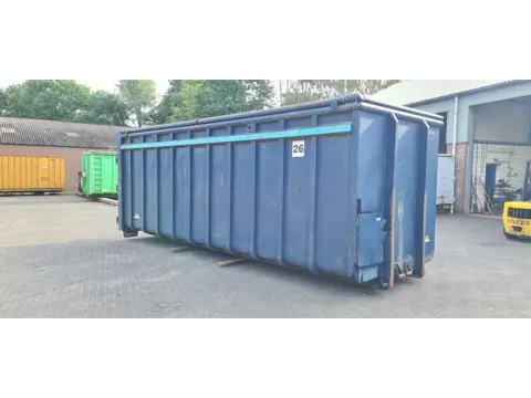 Container Containerbak 37 M3 met deksel