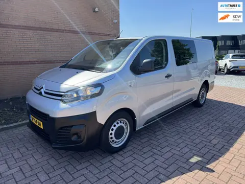 Citroen JUMPY 2.0 BlueHDI 120 Comfort XL DC S&S 5 pers, Euro 6, L3H1, Trekhaak, Marge,