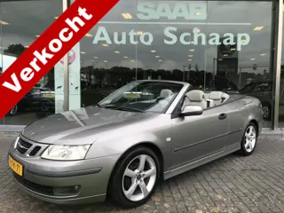 Saab 9-3 Cabrio 1.8t Vector | Rijklaar incl garantie | Nieuwe kap Climate control Cruise control Par