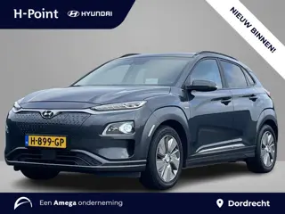 Hyundai Kona EV Premium 64kWh | SCHUIFKANTELDAK | LEDEREN BEKLEDING | HEAD UP DISPLAY | ADAPTIEVE CR