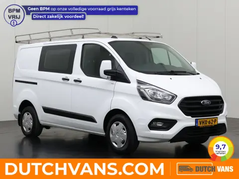 Ford Transit Custom 2.0TDCI Imperiaal | Trekhaak | Euro 6 | Airco | Cruie | 3-Zits | Betimmering