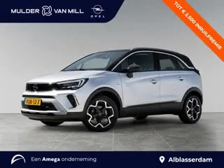 Opel Crossland Ultimate 1.2 Turbo 110pk | 180° CAMERA+SENSOREN | ALCANTARA/LEDER | AGR-STOELEN | NAV