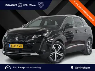 Peugeot 3008 GT 1.2 Turbo EAT8 | SCHUIF/KANTELDAK | TREKHAAK | ALCANTARA | ADAPTIVE CRUISE | STOELVE