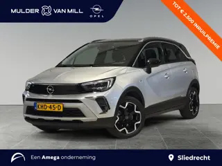 Opel Crossland Ultimate 1.2 Turbo 110pk | 180° CAMERA+SENSOREN | ALCANTARA/LEDER | AGR-STOELEN | NAV