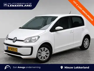 Volkswagen Up! 5-deurs move up! 1.0 BMT 60pk | AIRCO | DAB+ | BLUETOOTH | ELEKTRISCH PAKKET |