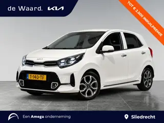 Kia Picanto GT-Line 1.0 DPi 67pk | LEDER | CAMERA | KEYLESS | CLIMA | APPLE CARPLAY / ANDROID AUTO |