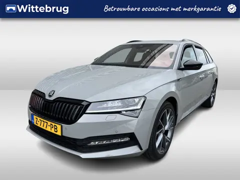 Škoda Superb Combi 1.4 TSI iV 218pk Sportline Business DSG Automaat / Panoramadak / El.zetels met ge