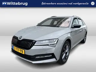 Škoda Superb Combi 1.4 TSI iV 218pk Sportline Business DSG Automaat / Panoramadak / El.zetels met ge