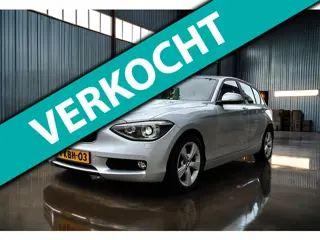 BMW 1-serie 118i Upgrade Edition Leder_Led_Xenon_Navi_Cruise