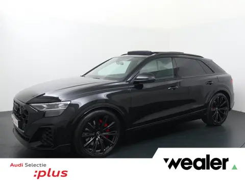 Audi Q8 60 TFSI e quattro | 490 PK |  SoH 97% | S-Line | Lederen bekleding Volcano met ruit | Panora