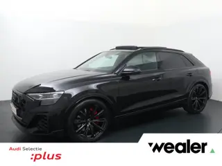 Audi Q8 60 TFSI e quattro | 490 PK |  SoH 97% | S-Line | Lederen bekleding Volcano met ruit | Panora