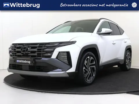 Hyundai Tucson 1.6 T-GDI PHEV Premium Sky UITVERKOOP DEAL!! | Open dak | Lederen bekleding | P4