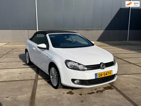 Volkswagen Golf Cabriolet 1.4 TSI 160PK AUT., Navi, leer, 17", zeer mooi