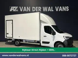 Renault Master 2.3dCi 164pk Bakwagen 221cm Hoog Laadklep Zijdeur Euro6 *Rijklaar Direct Rijden* Airc