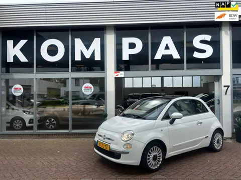 Fiat 500 1.2 Lounge |Panodak|AIRCO|Carplay|NAP|Nw.APK|Usb|EL.RAMEN|LM.Velgen