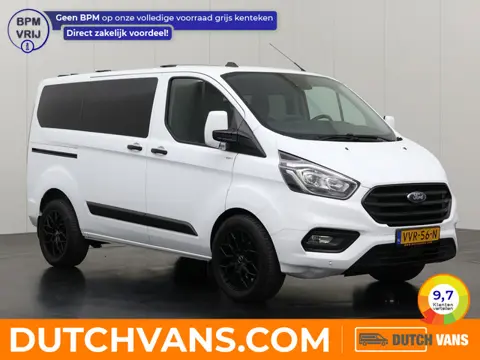 Ford Transit Custom 2.0TDCI 130PK Dubbele Cabine | 6-Persoons | Navigatie | Camera | Airco | Cruise 