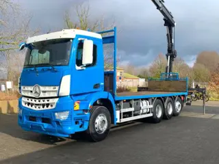 Mercedes-Benz AROCS 3240 8X4 HIAB CRANE XS 166-E5 HIPRO