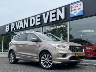 Ford Kuga 1.5 EcoBoost Vignale iAWD 182pk Automaat | Trekhaak | Adapt. Cruise | Panodak | Vol leder 