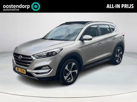 Hyundai Tucson 1.6 T-GDi Premium 4WD | Rijklaarprijs dus geen extra afleverkosten | Automaat | Leder