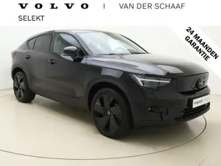 Volvo EC40 Extended Range Ultra Black Ed. 82 kWh | 360 Camera | Memory seats | Nubuck | Panorama dak