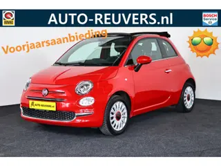 Fiat 500C 1.0 Hybrid RED Cabrio / Opendak / Navigatie / Cruise / Carplay